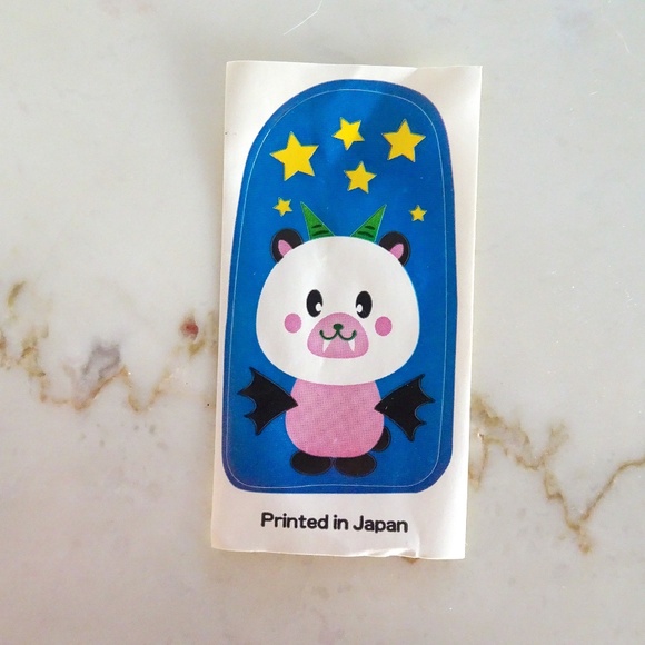 Set of 4 Colorful Comic Cartoon Character Stickers Made in Japan - Picture 7 of 7